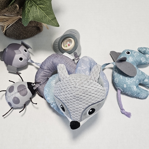 Like New Plush Fox Spiral Activity Toy for Car Seats and Strollers - Picture 8 of 11